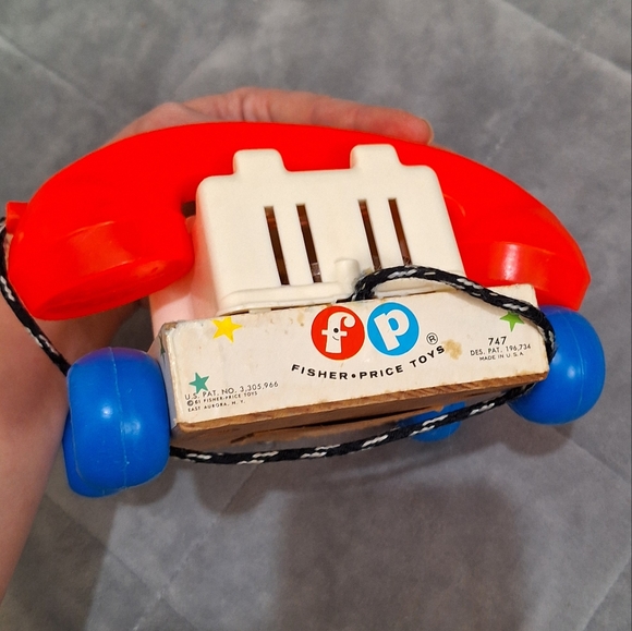 Vintage Fisher Price 1961 Chatter Telephone - Picture 3 of 6